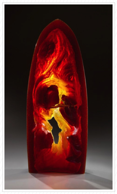 Wildfire (front)
2013
25 x 9 x 4 in.
Cast Lead Crystal
$14,000